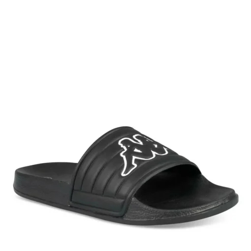 Claquettes NOIR Garçon Motif Uni
