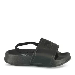 Claquettes NOIR Garçon Motif Uni A Enfiler