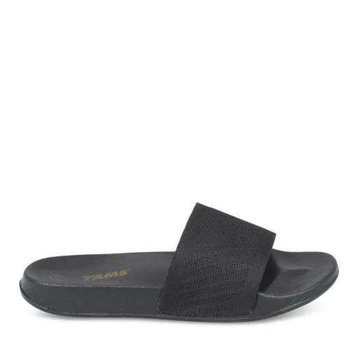 Claquettes NOIR Garçon Motif Uni