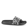 Claquettes NOIR Garçon Motif Uni A Enfiler