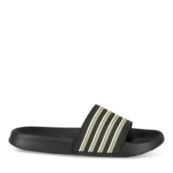Claquettes NOIR Garçon Motif Uni A Enfiler