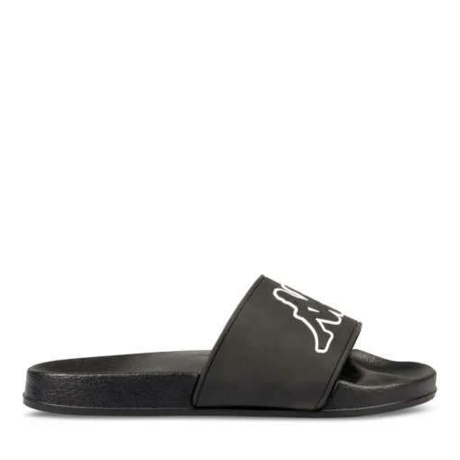 Claquettes NOIR Garçon Motif Uni A Enfiler