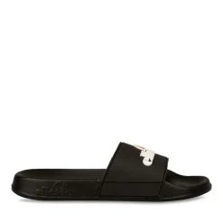 Claquettes NOIR Garçon Motif Uni