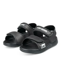 Claquettes NOIR Garçon Motif Uni Scratch