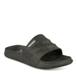 Claquettes NOIR Garçon Motif Uni A Enfiler