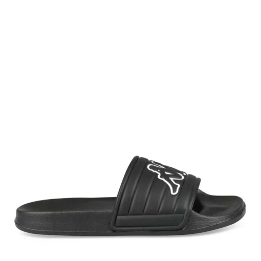 Claquettes NOIR Garçon Motif Uni