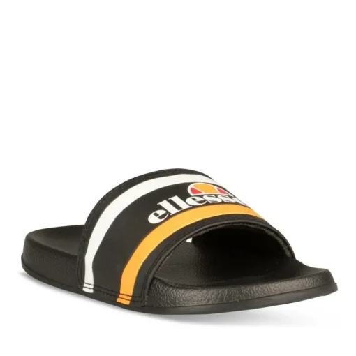 Claquettes NOIR Garçon Motif Uni