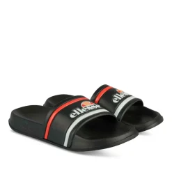 Claquettes NOIR Garçon Motif Uni A Enfiler