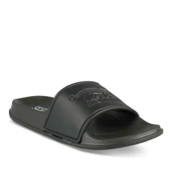 Claquettes NOIR Garçon Motif Uni A Enfiler