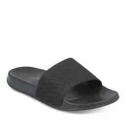 Claquettes NOIR Garçon Motif Uni