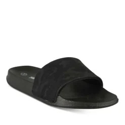 Claquettes NOIR Garçon Motif Uni A Enfiler