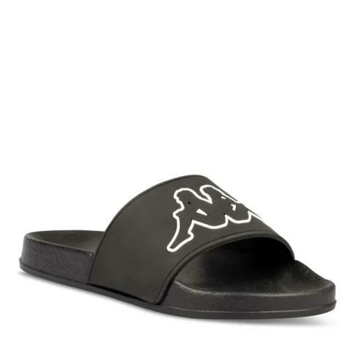 Claquettes NOIR Garçon Motif Uni A Enfiler
