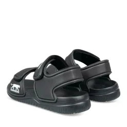 Claquettes NOIR Garçon Motif Uni Scratch
