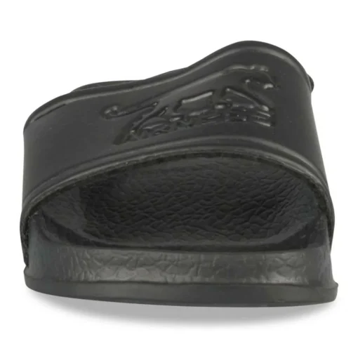 Claquettes NOIR Garçon Motif Uni A Enfiler