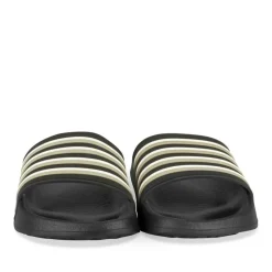 Claquettes NOIR Garçon Motif Uni A Enfiler