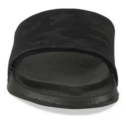 Claquettes NOIR Garçon Motif Uni A Enfiler
