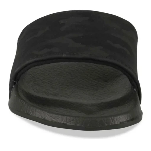 Claquettes NOIR Garçon Motif Uni A Enfiler