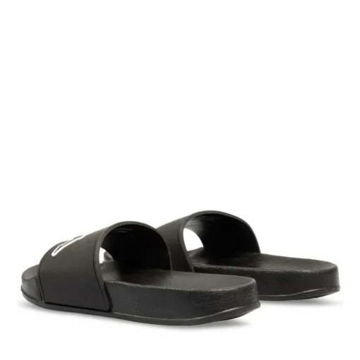 Claquettes NOIR Garçon Motif Uni A Enfiler