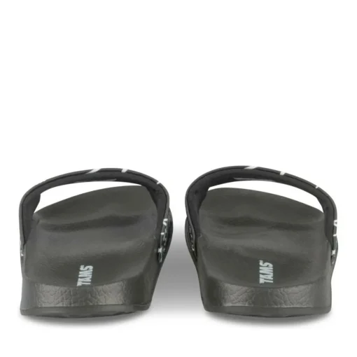 Claquettes NOIR Garçon Motif Uni A Enfiler