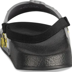 Claquettes NOIR Garçon Motif Uni A Enfiler