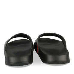 Claquettes NOIR Garçon Motif Uni A Enfiler