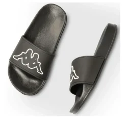 Claquettes NOIR Garçon Motif Uni A Enfiler