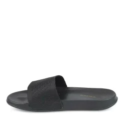 Claquettes NOIR Garçon Motif Uni