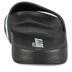 Claquettes NOIR Garçon Motif Uni A Enfiler