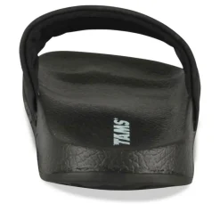 Claquettes NOIR Garçon Motif Uni A Enfiler