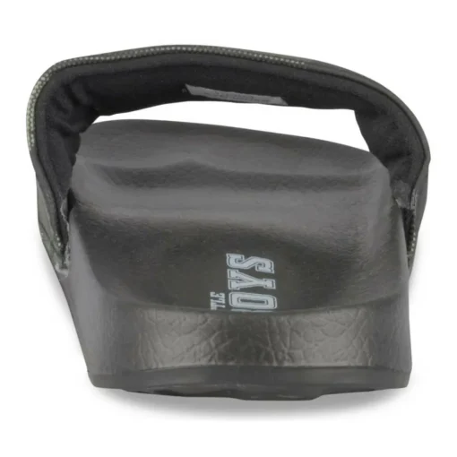 Claquettes NOIR Garçon Motif Uni A Enfiler