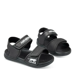 Claquettes NOIR Garçon Motif Uni Scratch