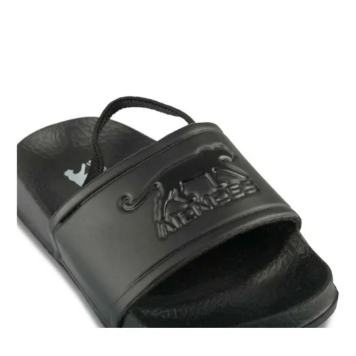 Claquettes NOIR Garçon Motif Uni A Enfiler