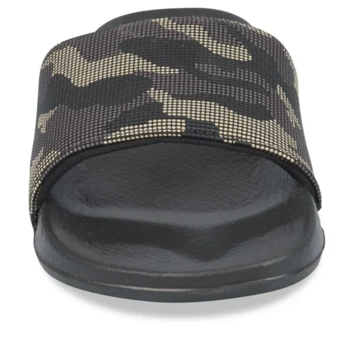 Claquettes NOIR Garçon Motif Uni