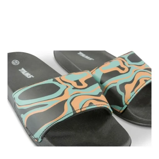 Claquettes NOIR Garçon Motif Uni A Enfiler
