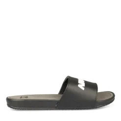 Claquettes NOIR Homme Motif Uni