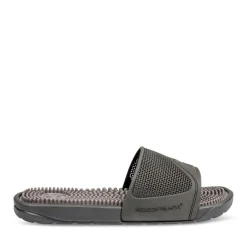 Claquettes NOIR Homme Motif Uni A Enfiler