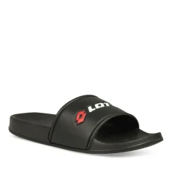 Claquettes NOIR Homme Motif Uni