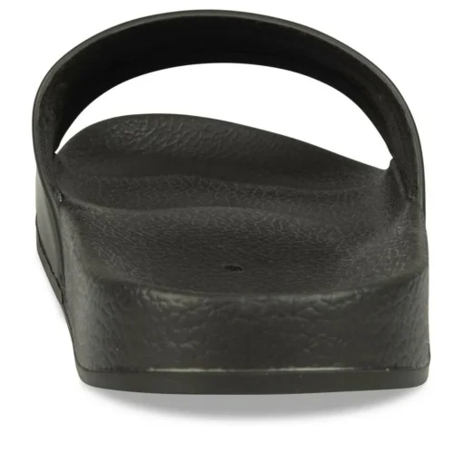 Claquettes NOIR Homme Motif Uni