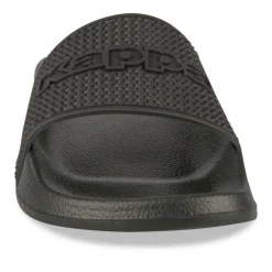 Claquettes NOIR Homme Motif Uni A Enfiler