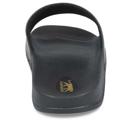 Claquettes NOIR Homme Motif Uni