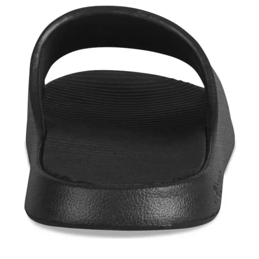 Claquettes NOIR Homme Motif Uni A Enfiler
