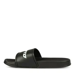 Claquettes NOIR Homme Motif Uni
