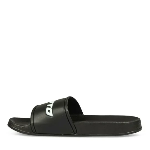 Claquettes NOIR Homme Motif Uni