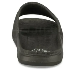 Claquettes NOIR Homme Motif Uni A Enfiler