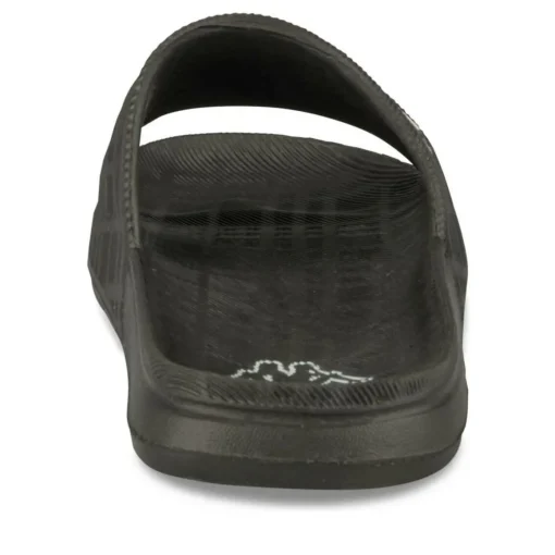 Claquettes NOIR Homme Motif Uni A Enfiler