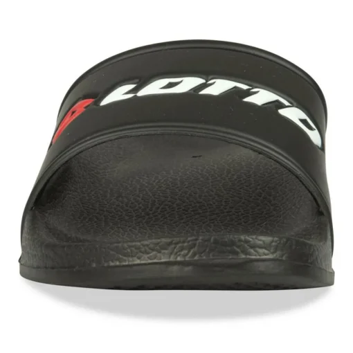 Claquettes NOIR Homme Motif Uni