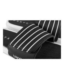 Claquettes NOIR Homme Motif Uni A Enfiler