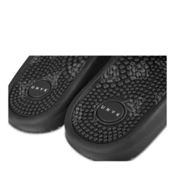 Claquettes NOIR Homme Motif Uni A Enfiler