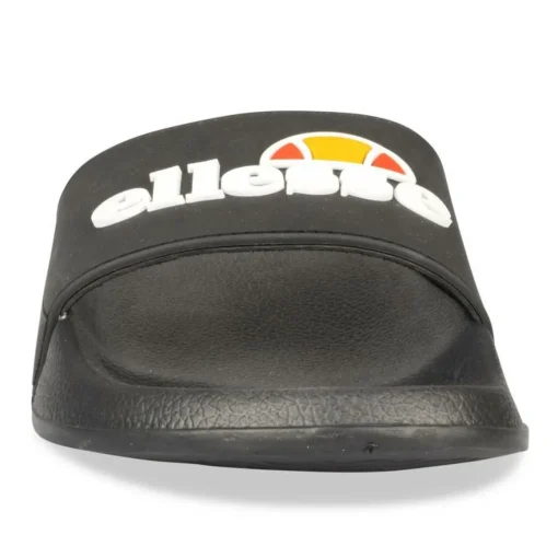 Claquettes NOIR Homme Motif Uni