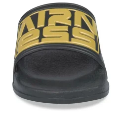 Claquettes NOIR Homme Motif Uni